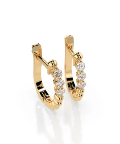 Eternity Earring (Round), 0.18 ct — 102-10019/2(2.0) - Image 5
