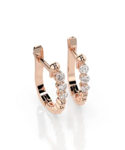 Eternity Earring (Round), 0.18 ct — 102-10019/2(2.0) - Image 8