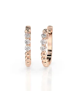 Eternity Earring (Round), 0.18 ct — 102-10019/2(2.0) - Image 9