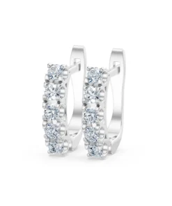 Alternative view of Eternity Earring, 0.6 ct — 102-10123(2.5)