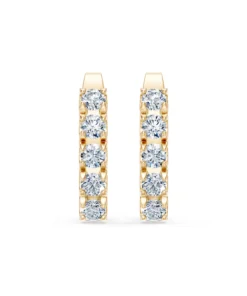 Eternity Earring, 0.6 ct — 102-10123(2.5) - Image 4
