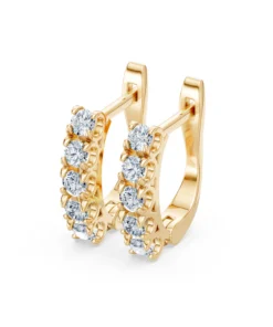 Eternity Earring, 0.6 ct — 102-10123(2.5) - Image 6