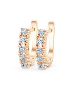 Eternity Earring, 0.6 ct — 102-10123(2.5) - Image 8