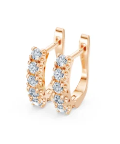 Eternity Earring, 0.6 ct — 102-10123(2.5) - Image 9