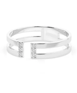 Minimalism Ring (Round), 0.06 ct — 101-10163 - Image 3