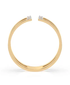 Minimalism Ring (Round), 0.06 ct — 101-10163 - Image 5