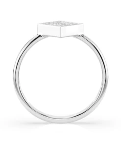 Alternative view of Illusion Ring (Round), 0.1 ct — 101-10074