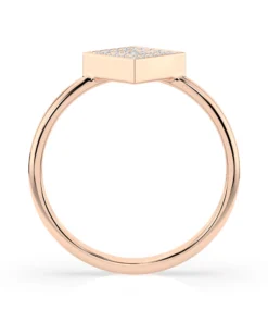 Illusion Ring (Round), 0.1 ct — 101-10074 - Image 8