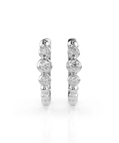 Eternity Earring (Round), 0.06 ct — 102-10019