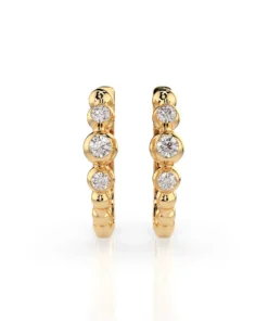 Eternity Earring (Round), 0.06 ct — 102-10019 - Image 4