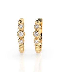 Eternity Earring (Round), 0.06 ct — 102-10019 - Image 6