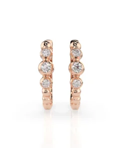 Eternity Earring (Round), 0.06 ct — 102-10019 - Image 7