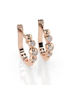 Eternity Earring (Round), 0.06 ct — 102-10019 - Image 8