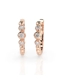 Eternity Earring (Round), 0.06 ct — 102-10019 - Image 9
