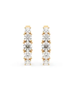Eternity Earring (Round), 0.3 ct — 102-10128 - Image 4