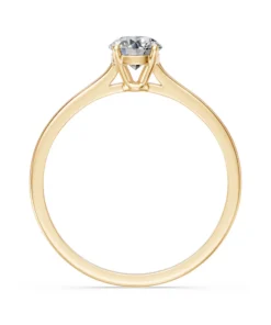 Solitaire Ring, 0.5 ct — 101-10103(5.1) - Image 5