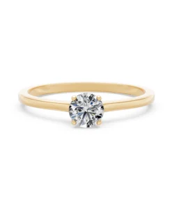 Solitaire Ring, 0.5 ct — 101-10103(5.1) - Image 6