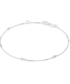 Alternative view of Minimalism Bracelet (Round), 0.07 ct — 105-10008/5(1.4)