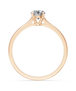Solitaire Ring, 0.5 ct — 101-10103(5.1) - Image 8