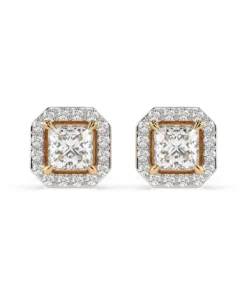 Solitaire Eternity Earring (Princess), 0.34 ct — 102-10115(3.0)PR - Image 4