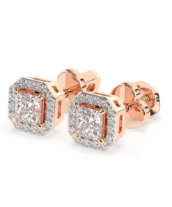 Solitaire Eternity Earring (Princess), 0.34 ct — 102-10115(3.0)PR - Image 9