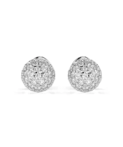 Illusion Earring (Round), 0.32 ct — 102-10090/1