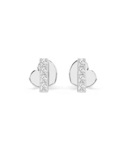 Minimalism Earring (Round), 0.08 ct — 102-10069