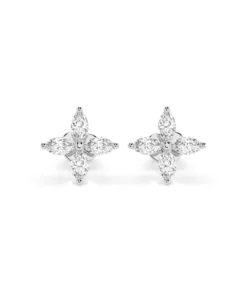 Illusion Earring (Marquise), 0.8 ct — 102-10193V1