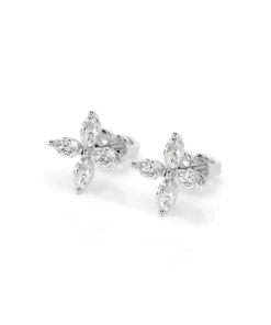 Alternative view of Illusion Earring (Marquise), 0.8 ct — 102-10193V1