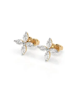 Illusion Earring (Marquise), 0.8 ct — 102-10193V1 - Image 5