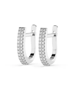 Alternative view of Eternity Earring (Round), 0.21 ct — 102-10300