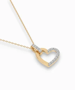 Minimalism Necklace (Round), 0.18 ct — 104-10058 - Image 6
