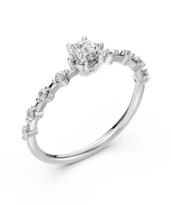Solitaire Eternity Ring (Round), 0.4 ct — 101-10144(4.7)