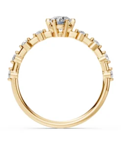 Solitaire Eternity Ring (Round), 0.4 ct — 101-10144(4.7) - Image 5