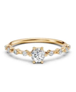 Solitaire Eternity Ring (Round), 0.4 ct — 101-10144(4.7) - Image 6