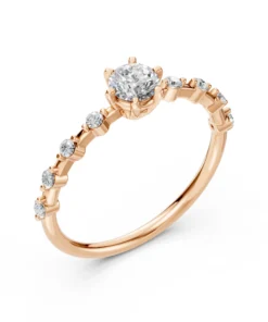 Solitaire Eternity Ring (Round), 0.4 ct — 101-10144(4.7) - Image 7