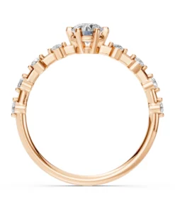 Solitaire Eternity Ring (Round), 0.4 ct — 101-10144(4.7) - Image 8