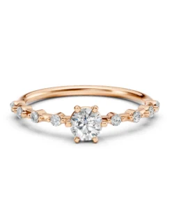 Solitaire Eternity Ring (Round), 0.4 ct — 101-10144(4.7) - Image 9