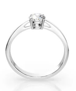 Alternative view of Solitaire Ring (Round), 0.5 ct — 101-10012/1(5.1)