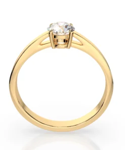 Solitaire Ring (Round), 0.5 ct — 101-10012/1(5.1) - Image 5
