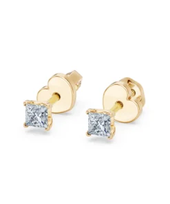 Solitaire Butterfly Earring, 0.34 ct — 102-10117(3.0)PR - Image 5