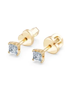 Solitaire Butterfly Earring, 0.34 ct — 102-10117(3.0)PR - Image 6