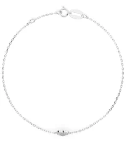 Alternative view of Minimalism Bracelet (Round), 0.09 ct — 105-10012