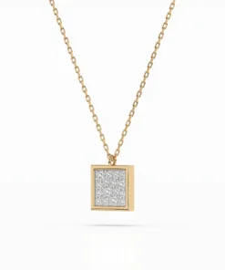 Illusion Necklace (Round), 0.07 ct — 104-10036 - Image 5