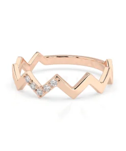 Minimalism Ring (Round), 0.05 ct — 101-10162/1 - Image 9