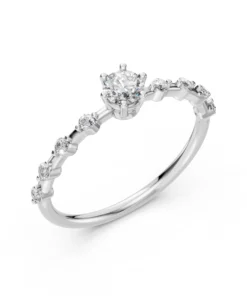 Solitaire Eternity Ring (Round), 0.3 ct — 101-10144(4.2)