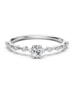 Solitaire Eternity Ring (Round), 0.3 ct — 101-10144(4.2) - Image 3