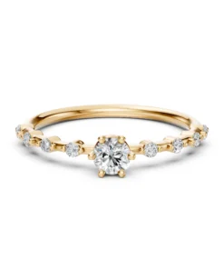 Solitaire Eternity Ring (Round), 0.3 ct — 101-10144(4.2) - Image 6