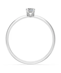 Alternative view of Solitaire Ring, 0.3 ct — 101-10194(0.30)BAQ