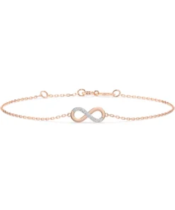 Minimalism Bracelet (Round), 0.05 ct — 105-10009 - Image 7